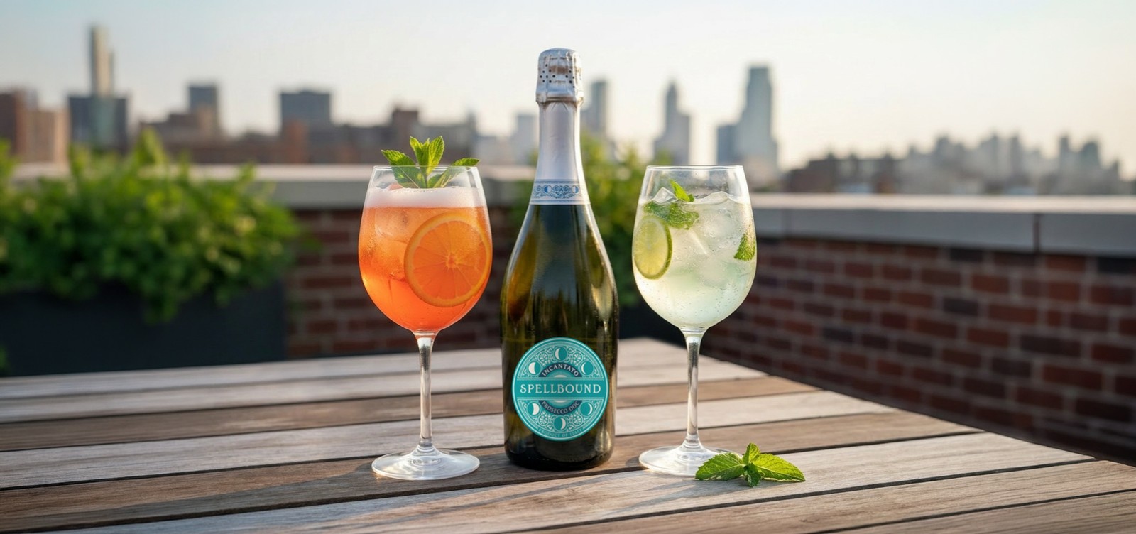 Spellbound Incatato Prosecco with Cocktails